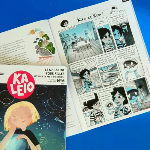 « Kira et Kooki » dans le magazine KALEIO
