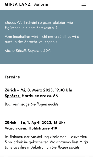 Zürich – Sa, 1. April 2023, 15 Uhr Waschraum, Hohlstrasse 418