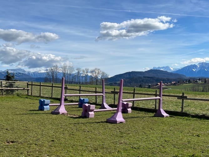 Contrepartie parcours avec les ânes