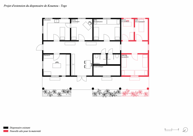 Plan d'extension de la maternité