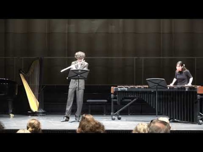 J. Sibelius: Serenade in G minor op. 69. Flute and Marimba (arr. by Daniel Damaskinos)