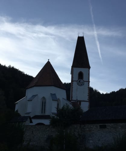 Die Georgskirche in Adriach ist eine der ältesten Kirchen in Österreich...
