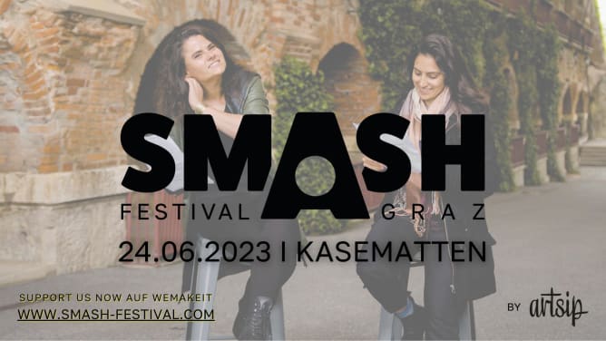 Du hast noch Fragen? Wir sind gerne jederzeit für dich via hi@smash-festival.com für dich da!