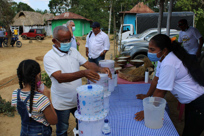 Nos entrepreneurs au marché local