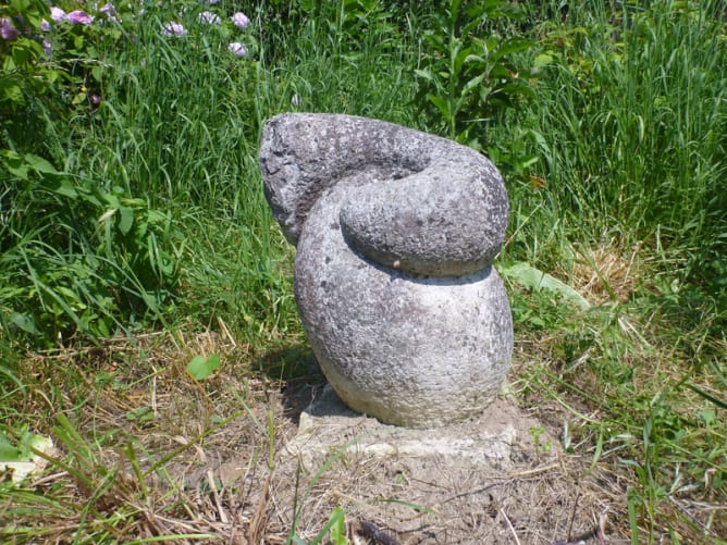 Skulptur "Geburt des Univer