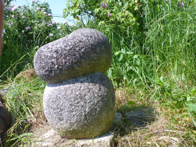 Skulptur von der Seite