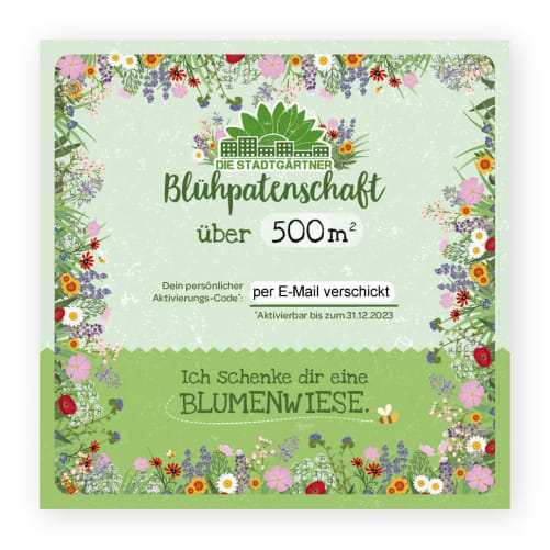 Blühflächen-Zertifikat