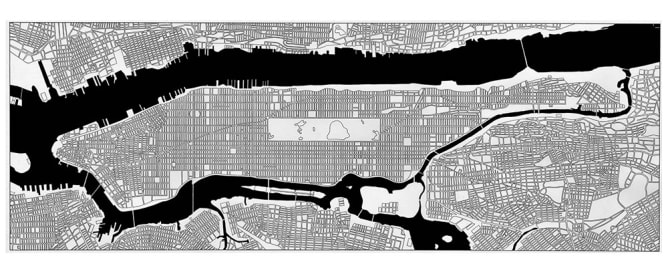 Goodie: Handgezeichneter Stadtplan von NYC