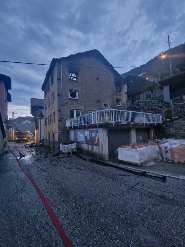 Après l'incendie