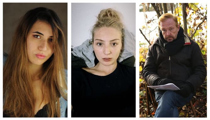 Le casting : G. Tenaglia, J. Stocker, C. Dustour