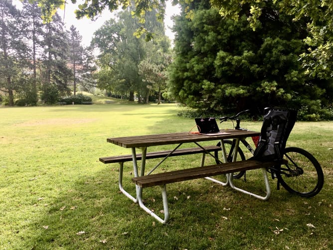 Büro im Park