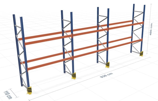 Scaffale per pallet