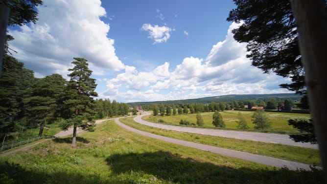 Brücke über den Klarälven