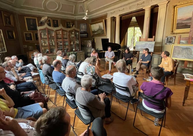 PODIUM im Atelier, Villa Schoeck (Foto: Franziska Amstad)