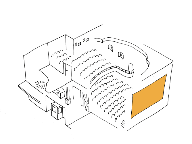 Einblicke ins Kinoinnere