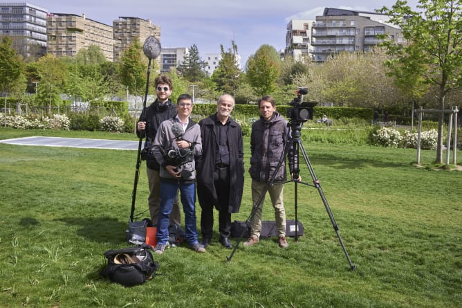 Mit Professor Carlos Moreno, der Schöpfer der «15-Minuten-Stadt» in Paris