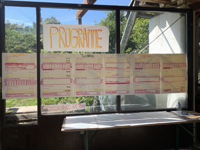 The co-created programme