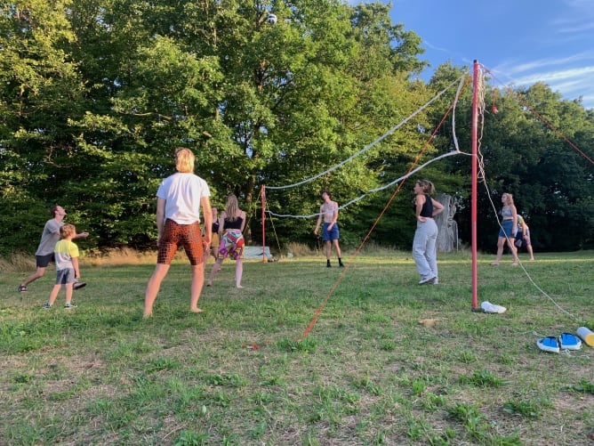 Match de volley-ball