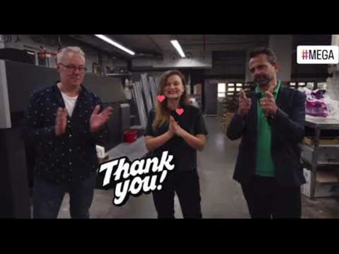 Wir sagen: Danke! Und: M-E-G-A! ;)