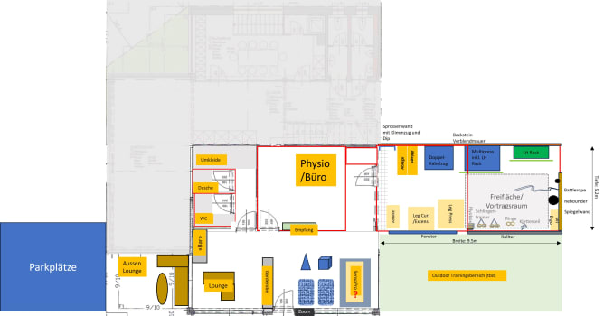 Plan Bewegungs-/Begegnungsort