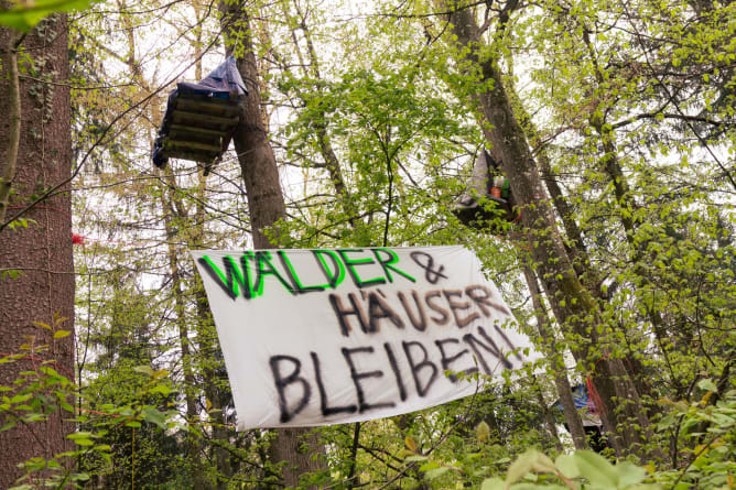 Wälder und Häuser müssen bleiben