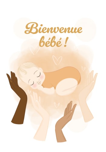 Bienvenue à bébé (saumon)