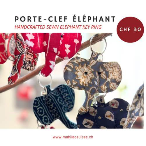 Porte-clef éléphant