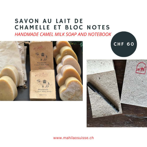 Savon au lait de chamelle