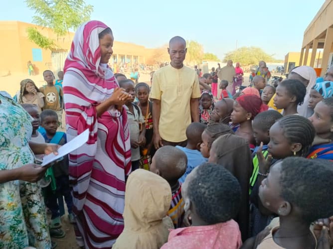 Visite de l'école Dori D