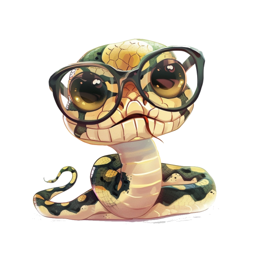 Die Schlange Python Nishikihebi ist eine Computerhackerin, die Juri bei Programmieraufgaben hilft.