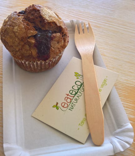 Muffin amande - fruits des bois 