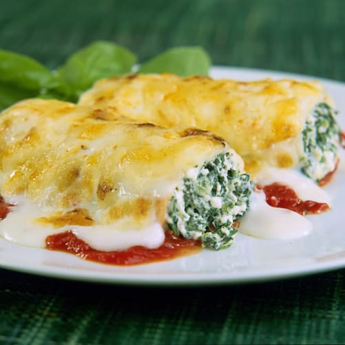 cannelloni appena sfornati