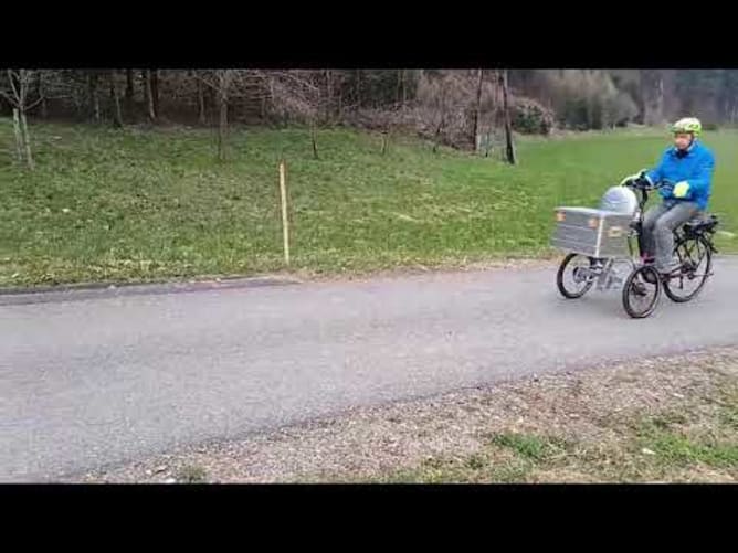 Fahren mit einem Safetybike