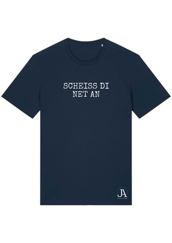 «Scheiß di net an» T-Shirt (french navy)