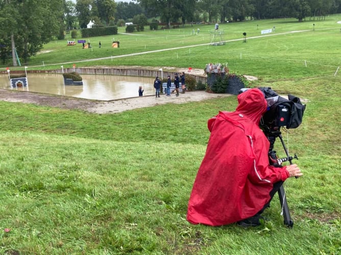 Tournage au Haras du Pin