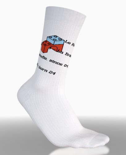 Chaussettes «Pierre à l’édifice»