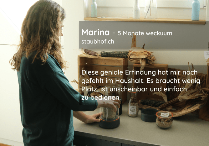 Kundenfeedback - Marina, staubhof.ch