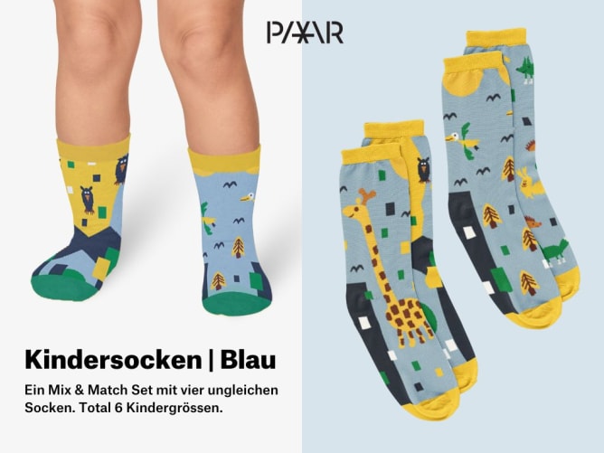 Kinderkollektion | Mix & Match | Blau