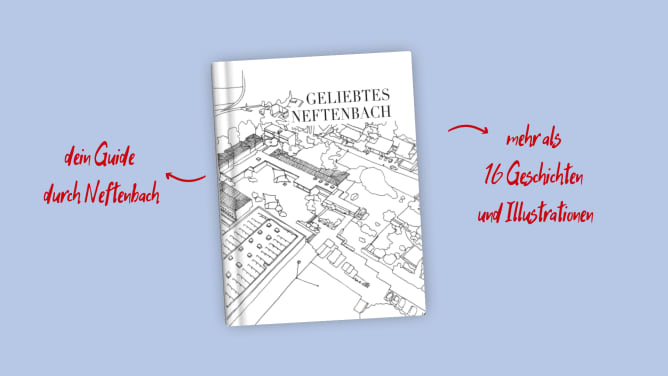 Buch «Geliebtes Neftenbach» mit Geschichten und Illustrationen 