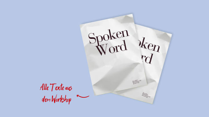 Booklet aus dem Workshop mit Anna Frey