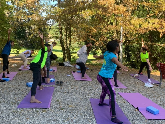 Entrainements du samedi - yoga