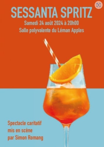 Spectacle caritatif, rire pour la bonne cause