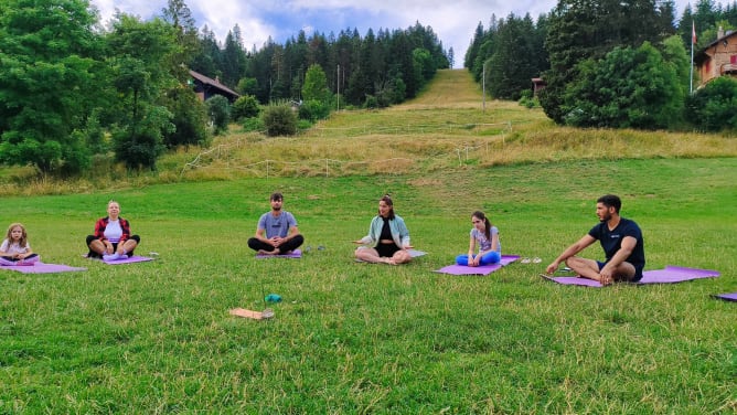 Yoga en plein air