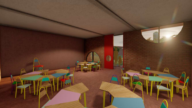 Lerninseln im neuen ASHEI Center