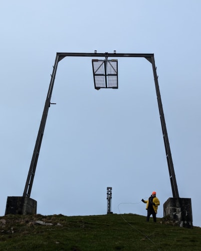 Abbau Skilift Klausenböhl Gais