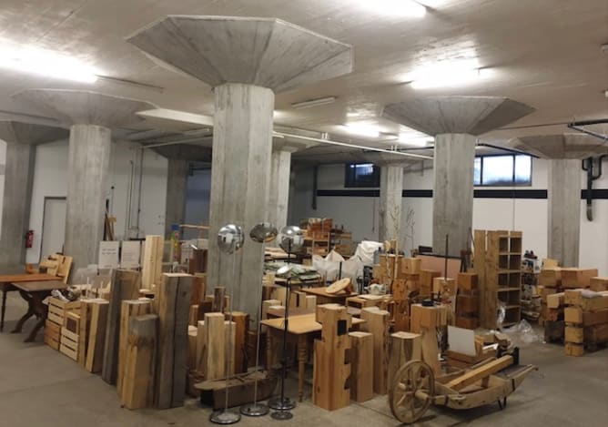 Ein Grossteil der Ausstellungsstücke ist in Thun