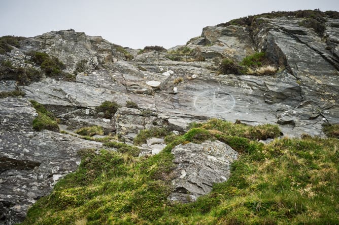 CARRAIG CUMHACHTA - land-art project Ireland