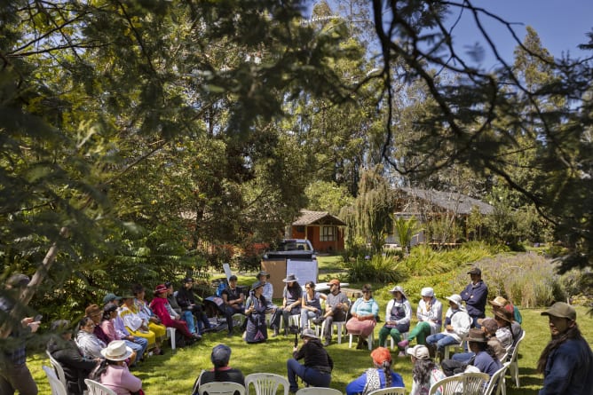 Soil Meeting in Upayaku, Ecuador