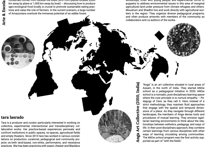 «With the fields» gathering to reflect on the «living pedagogies» and the «territory as school»