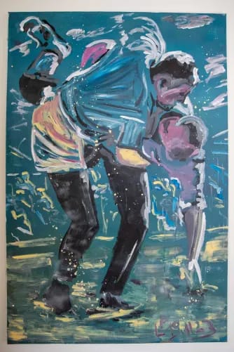 Nr. 2, Künstler: Pietro L'Abate ESAF 2025. (100x150cm)